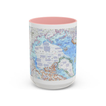 Arctic Ocean (1971) (Map) Accent Coffee Mug