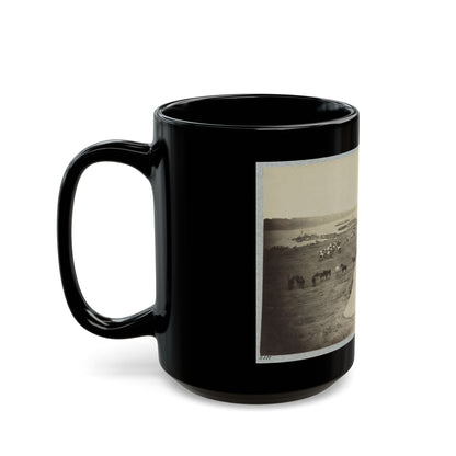 Belle Plain Landing, Va. 002 (U.S. Civil War) Black Coffee Mug