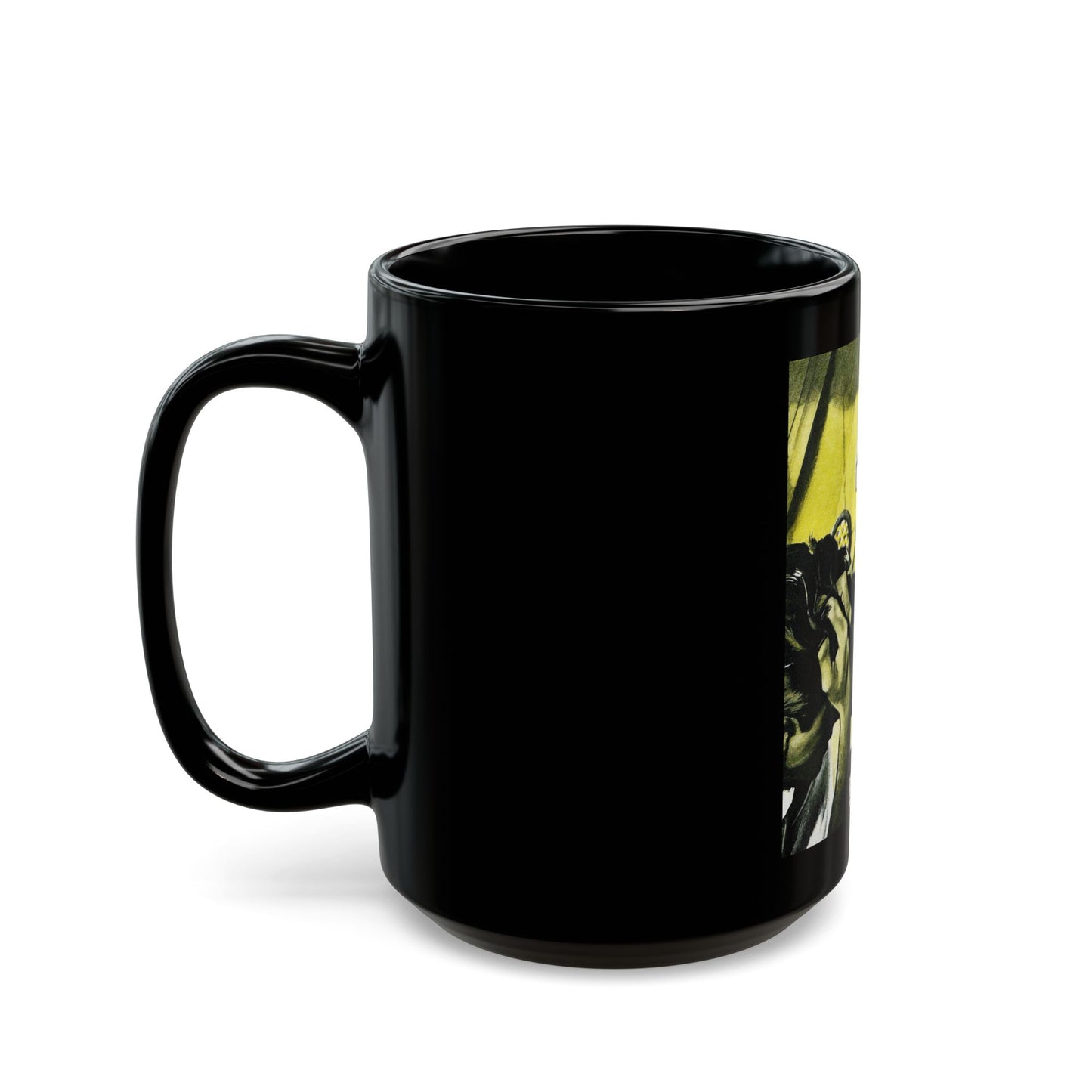 Furnished Room, Redbook, December 1946 - Black Coffee Mug-Go Mug Yourself