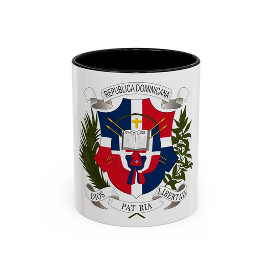 Coat of arms of the Dominican Republic (1860) - Accent Coffee Mug