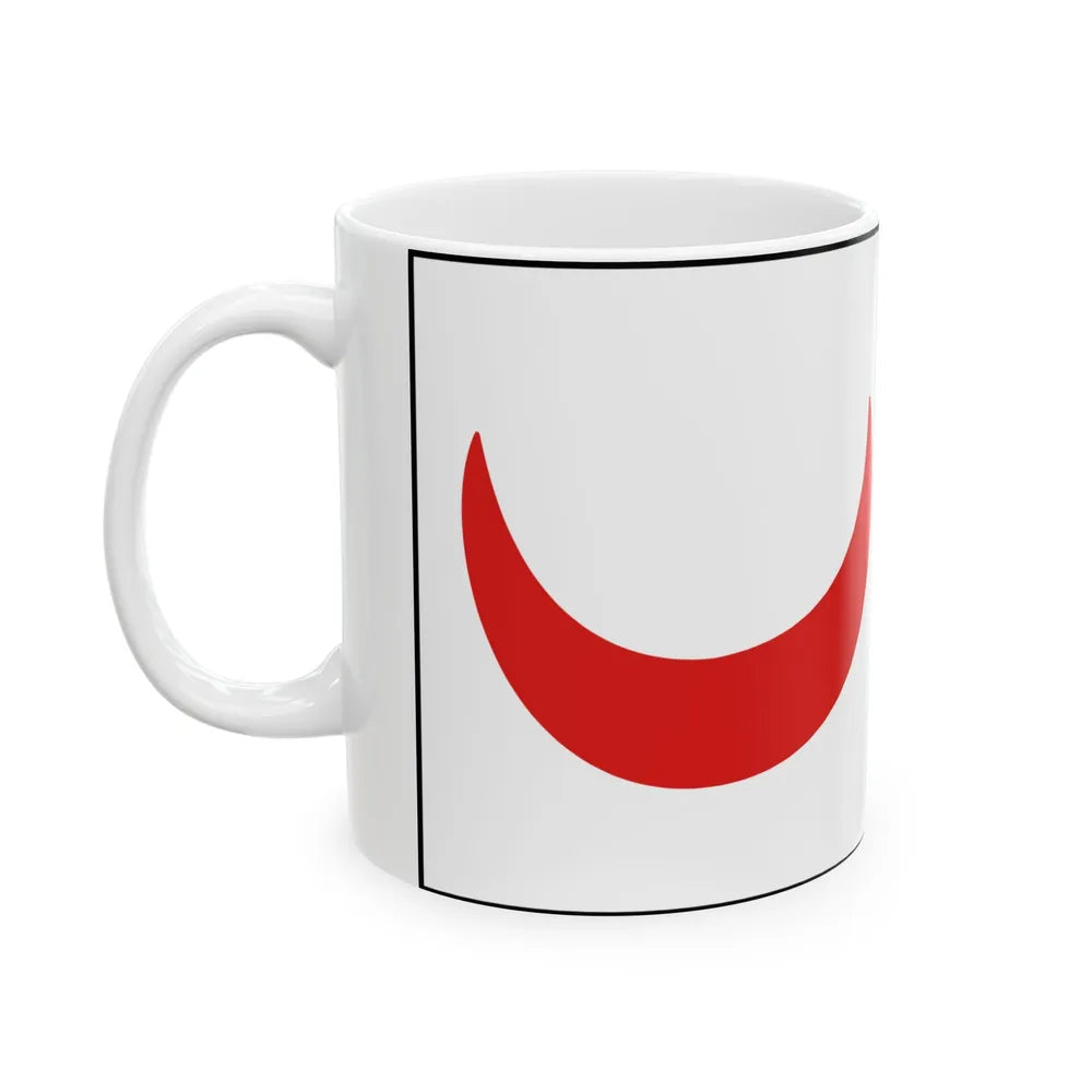 Flag of the kingdom of Tlemcen during 14th century - White Coffee Mug-Go Mug Yourself