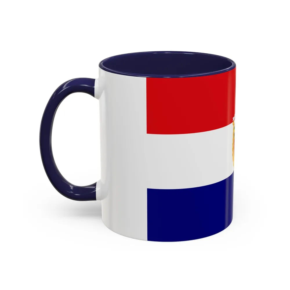 Flag of Guaranda Ecuador - Accent Coffee Mug-Go Mug Yourself