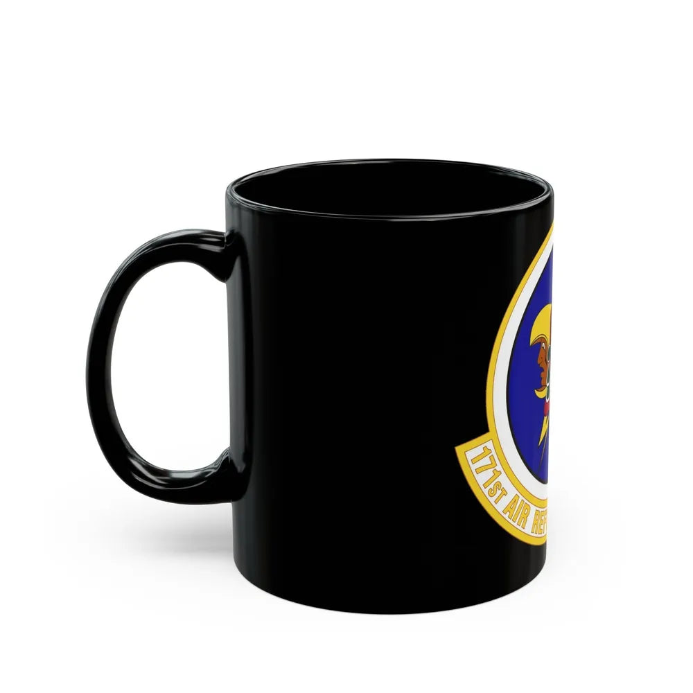 171st Air Refueling Squadron (U.S. Air Force) Black Coffee Mug-Go Mug Yourself