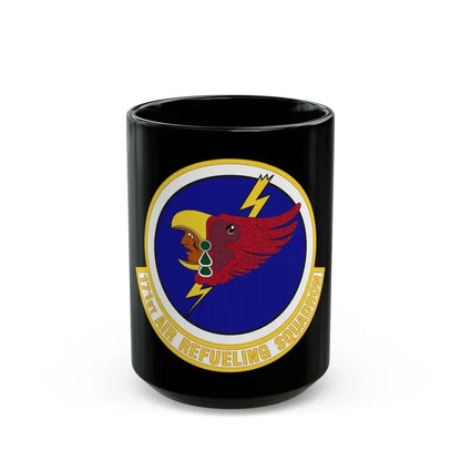 171st Air Refueling Squadron (U.S. Air Force) Black Coffee Mug 15oz - Go Mug Yourself