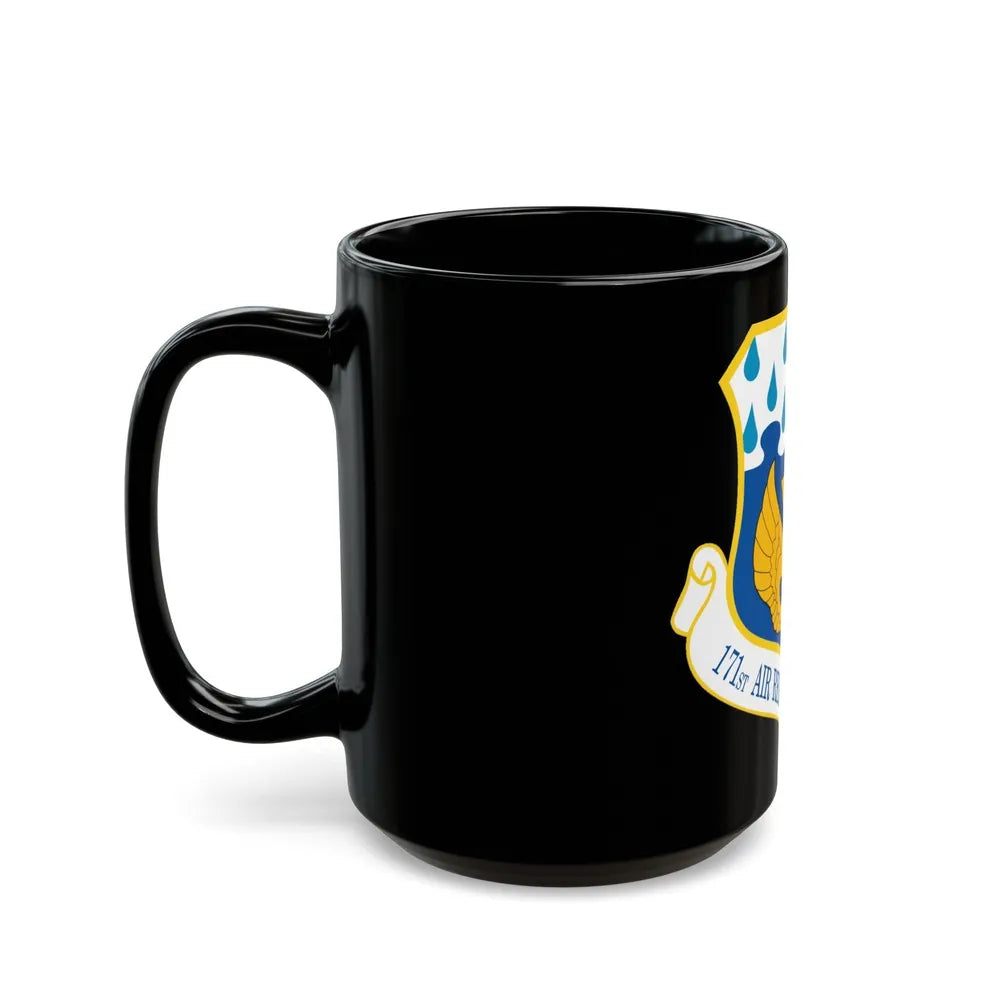 171st Air Refueling Wing (U.S. Air Force) Black Coffee Mug-Go Mug Yourself