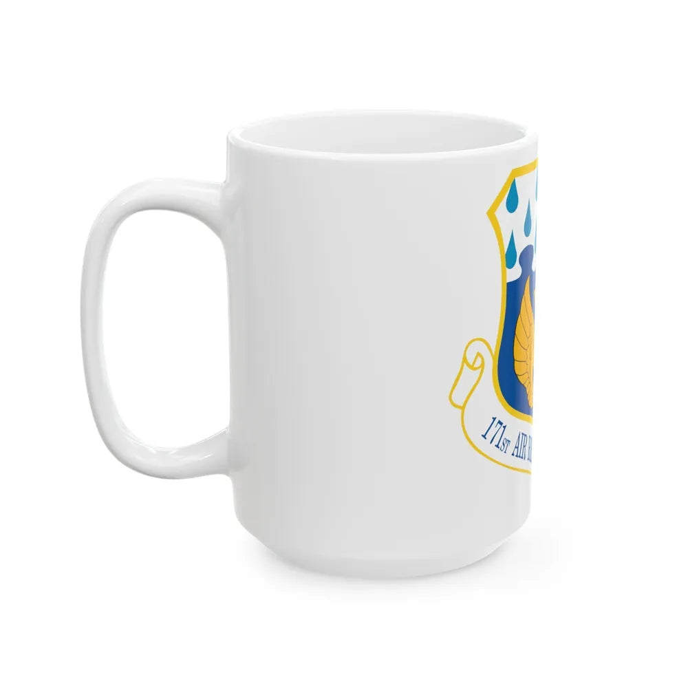 171st Air Refueling Wing (U.S. Air Force) White Coffee Mug-Go Mug Yourself