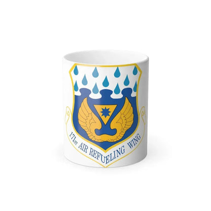 171st Air Refueling Wing (U.S. Air Force) Color Changing Mug 11oz - Go Mug Yourself