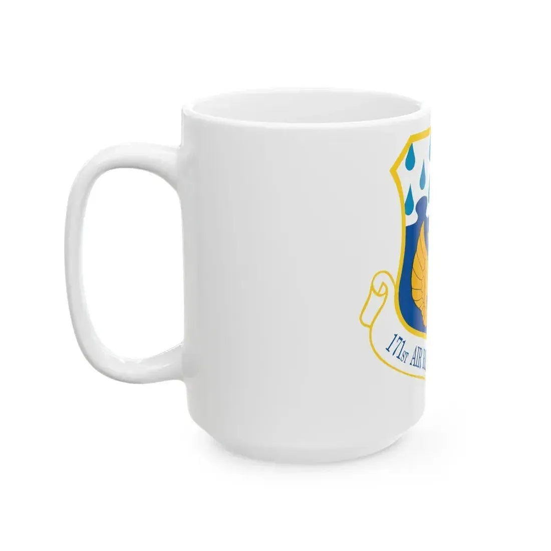 171st Air Refueling Wing (U.S. Air Force) White Coffee Mug - Go Mug Yourself