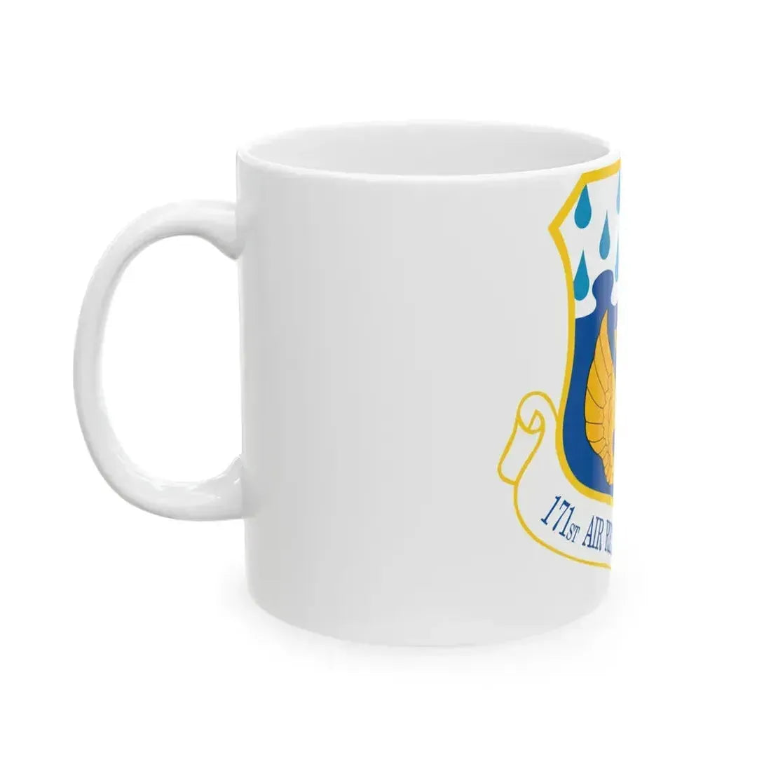 171st Air Refueling Wing (U.S. Air Force) White Coffee Mug - Go Mug Yourself