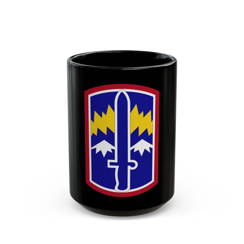 171ST INFANTRY BRIGADE (U.S. Army) Black Coffee Mug-15oz-Go Mug Yourself