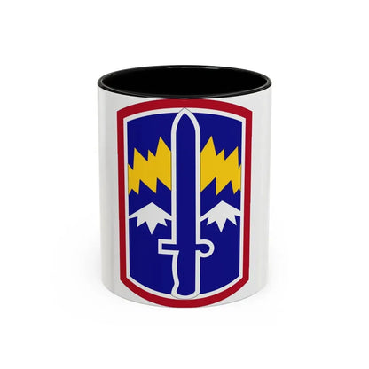 171ST INFANTRY BRIGADE (U.S. Army) Accent Coffee Mug 11oz Black - Go Mug Yourself