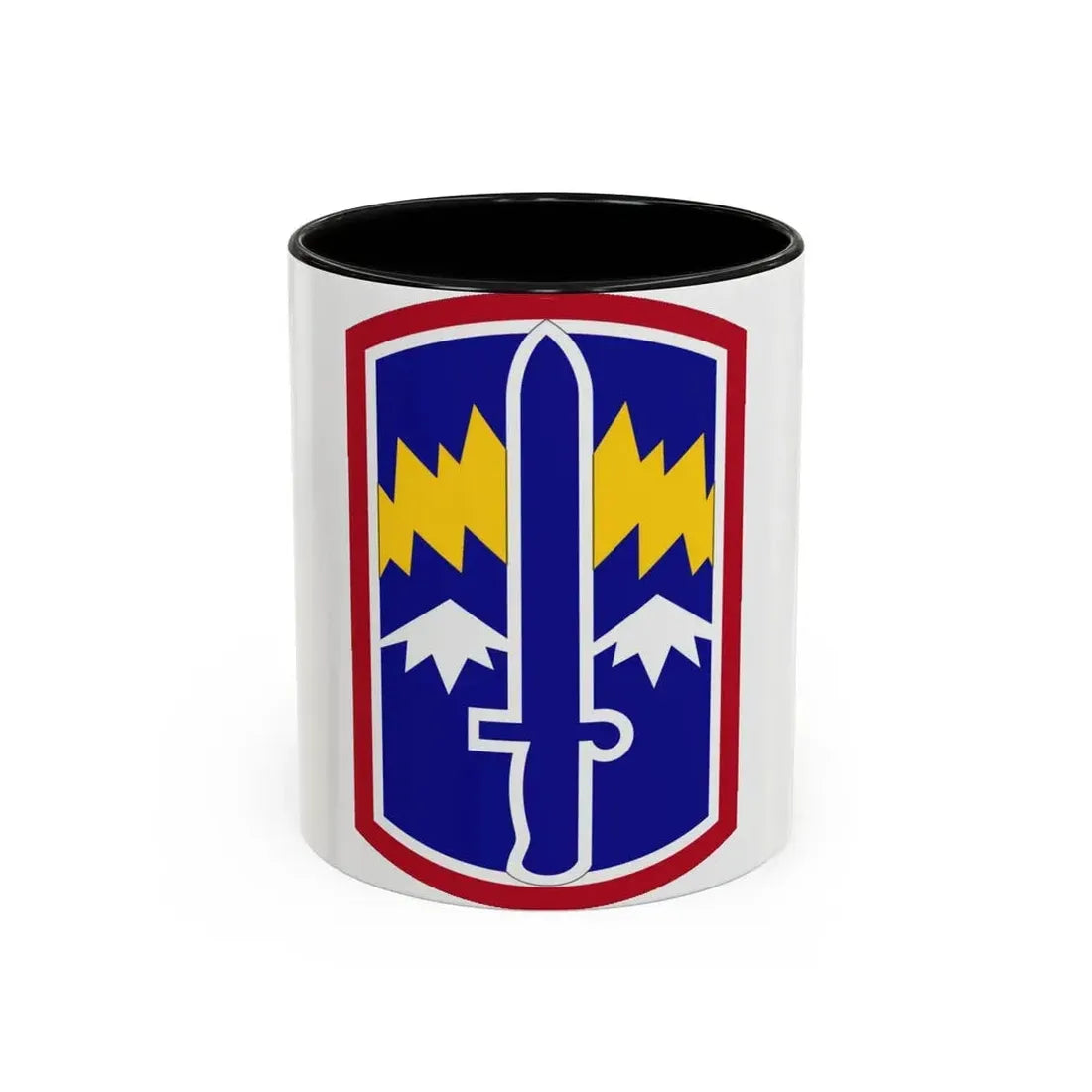 171ST INFANTRY BRIGADE (U.S. Army) Accent Coffee Mug 11oz Black - Go Mug Yourself