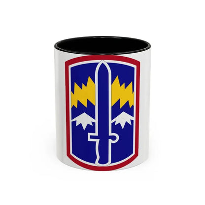 171ST INFANTRY BRIGADE (U.S. Army) Accent Coffee Mug 11oz Black - Go Mug Yourself