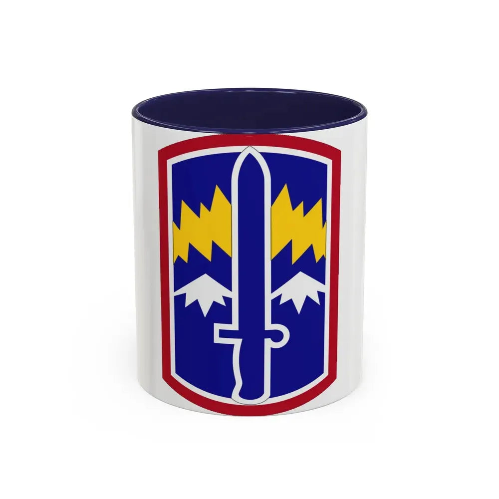 171ST INFANTRY BRIGADE (U.S. Army) Accent Coffee Mug 11oz Navy - Go Mug Yourself