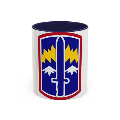 171ST INFANTRY BRIGADE (U.S. Army) Accent Coffee Mug 11oz Navy - Go Mug Yourself