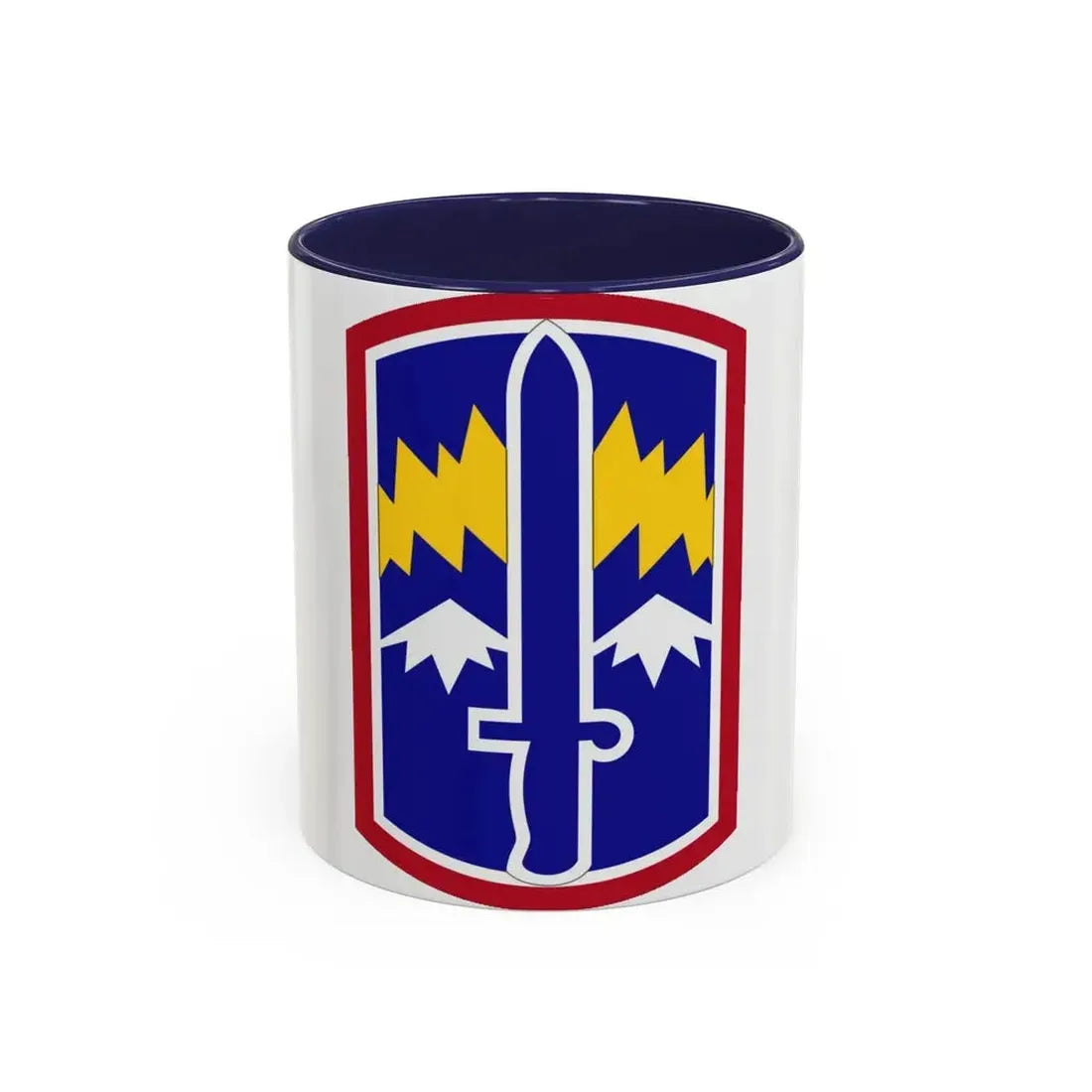 171ST INFANTRY BRIGADE (U.S. Army) Accent Coffee Mug 11oz Navy - Go Mug Yourself