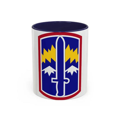171ST INFANTRY BRIGADE (U.S. Army) Accent Coffee Mug 11oz Navy - Go Mug Yourself