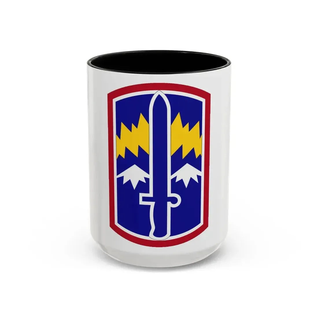 171ST INFANTRY BRIGADE (U.S. Army) Accent Coffee Mug 15oz Black - Go Mug Yourself