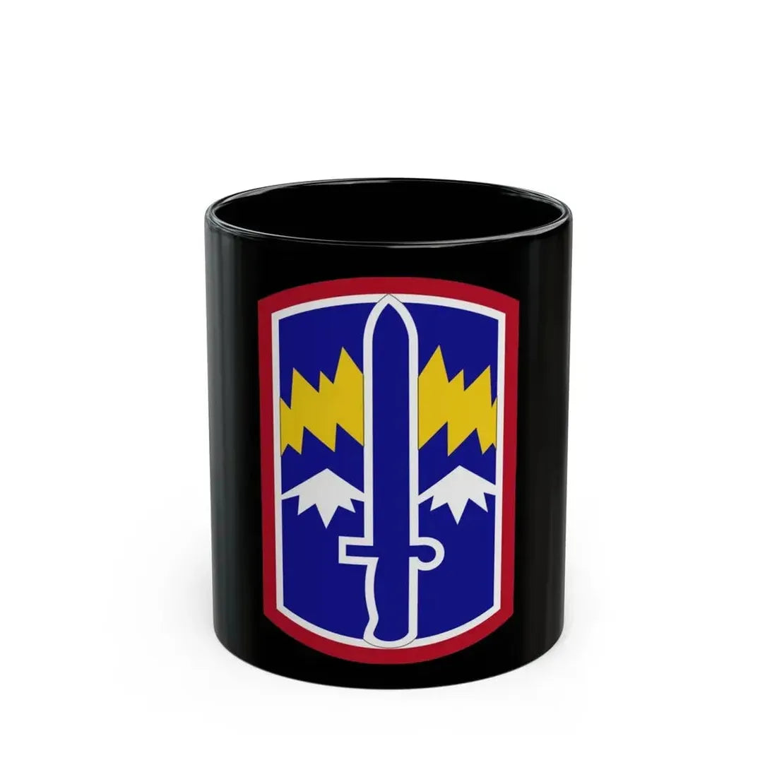 171ST INFANTRY BRIGADE (U.S. Army) Black Coffee Mug 11oz - Go Mug Yourself