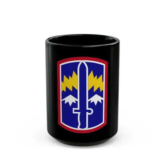 171ST INFANTRY BRIGADE (U.S. Army) Black Coffee Mug 15oz - Go Mug Yourself