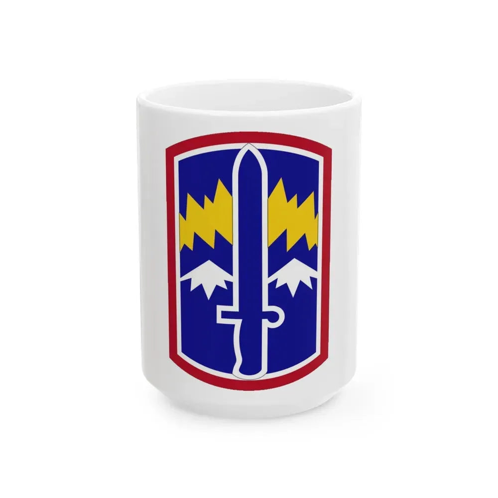 171ST INFANTRY BRIGADE (U.S. Army) White Coffee Mug 15oz - Go Mug Yourself