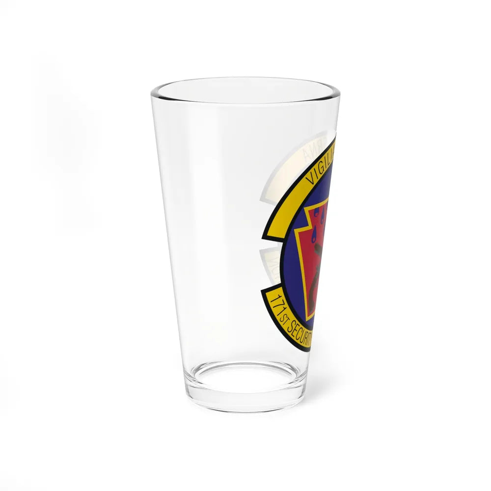 171st Security Forces Squadron (U.S. Air Force) Pint Glass 16oz-Go Mug Yourself