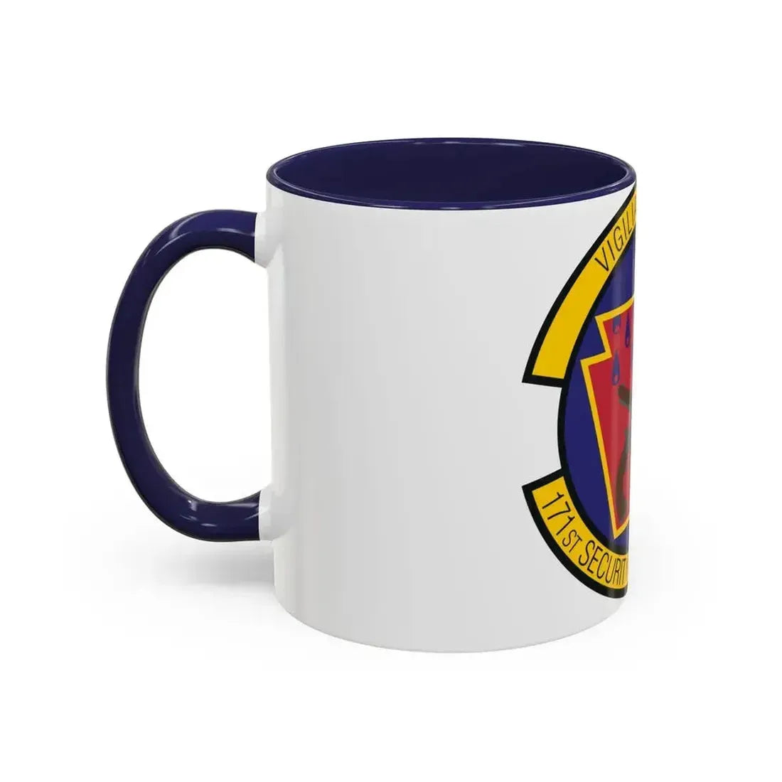 171st Security Forces Squadron (U.S. Air Force) Accent Coffee Mug - Go Mug Yourself