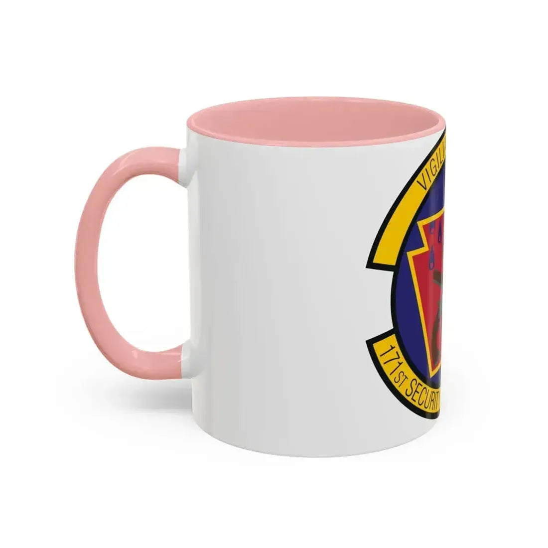 171st Security Forces Squadron (U.S. Air Force) Accent Coffee Mug - Go Mug Yourself