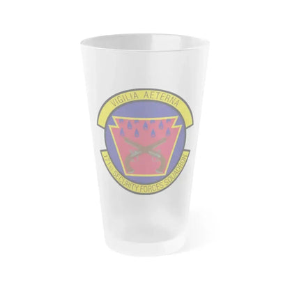 171st Security Forces Squadron (U.S. Air Force) Frosted Pint Glass 16oz 16oz Frosted - Go Mug Yourself