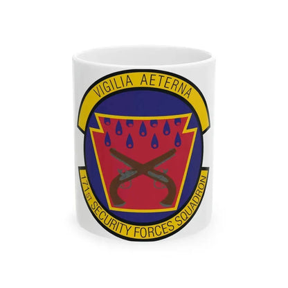 171st Security Forces Squadron (U.S. Air Force) White Coffee Mug 11oz - Go Mug Yourself