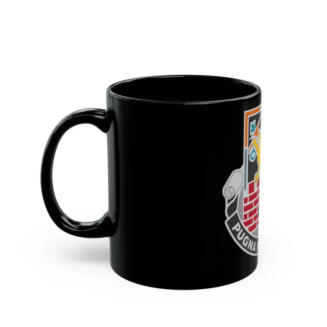 172 Engineer Battalion (U.S. Army) Black Coffee Mug - Go Mug Yourself