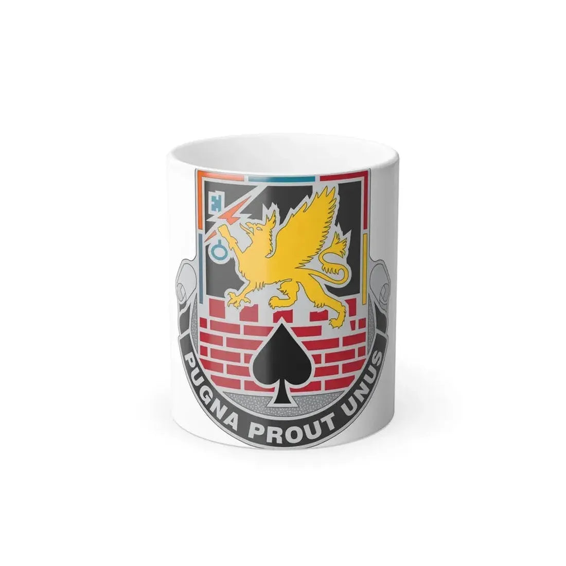 172 Engineer Battalion (U.S. Army) Color Changing Coffee Mug 11oz - Go Mug Yourself