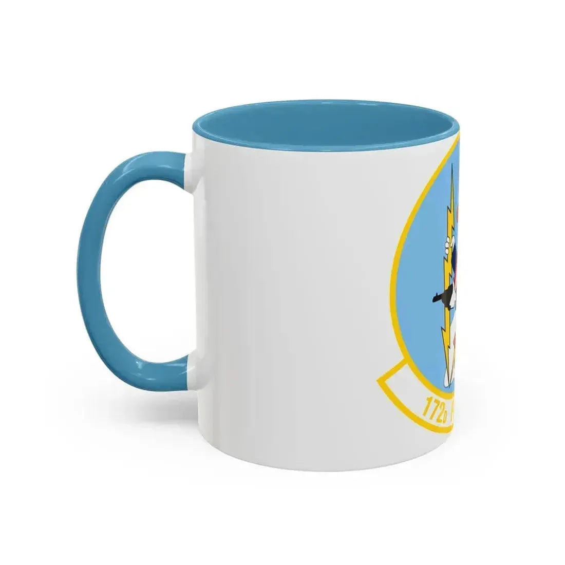 172 Fighter Squadron (U.S. Air Force) Accent Coffee Mug - Go Mug Yourself
