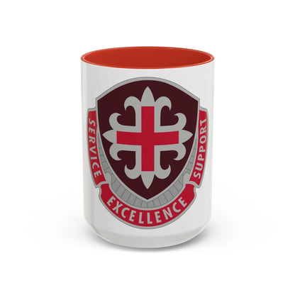 172 Medical Battalion (U.S. Army) Accent Coffee Mug-15oz-Pink-Go Mug Yourself