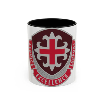 172 Medical Battalion (U.S. Army) Accent Coffee Mug 11oz Black - Go Mug Yourself