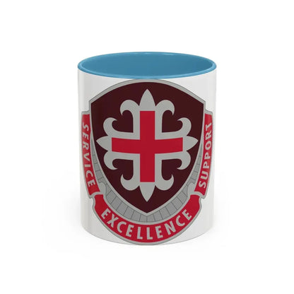 172 Medical Battalion (U.S. Army) Accent Coffee Mug 11oz Light Blue - Go Mug Yourself
