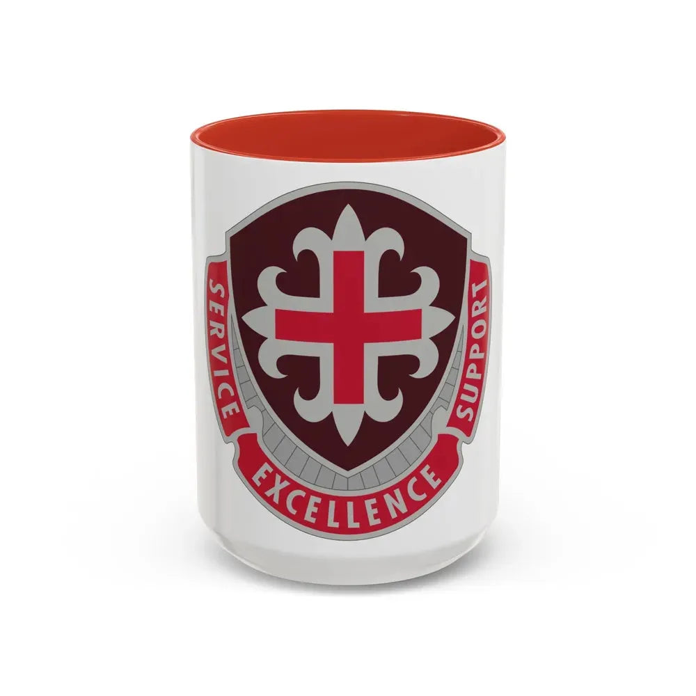 172 Medical Battalion (U.S. Army) Accent Coffee Mug 15oz Pink - Go Mug Yourself