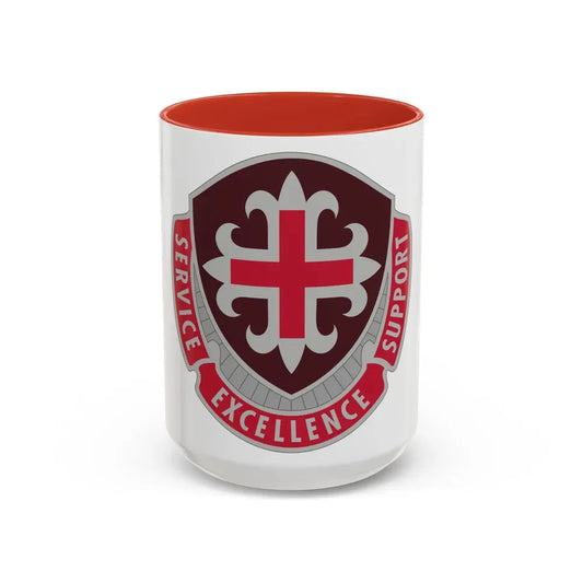 172 Medical Battalion (U.S. Army) Accent Coffee Mug 15oz Pink - Go Mug Yourself