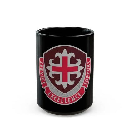 172 Medical Battalion (U.S. Army) Black Coffee Mug 15oz - Go Mug Yourself