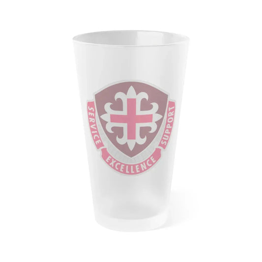 172 Medical Battalion (U.S. Army) Frosted Pint Glass 16oz Default Title - Go Mug Yourself