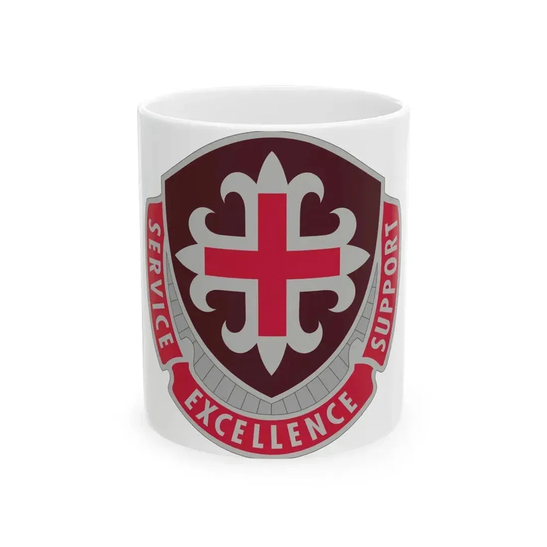 172 Medical Battalion (U.S. Army) White Coffee Mug 11oz - Go Mug Yourself