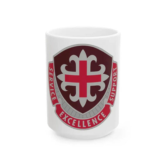 172 Medical Battalion (U.S. Army) White Coffee Mug 15oz - Go Mug Yourself