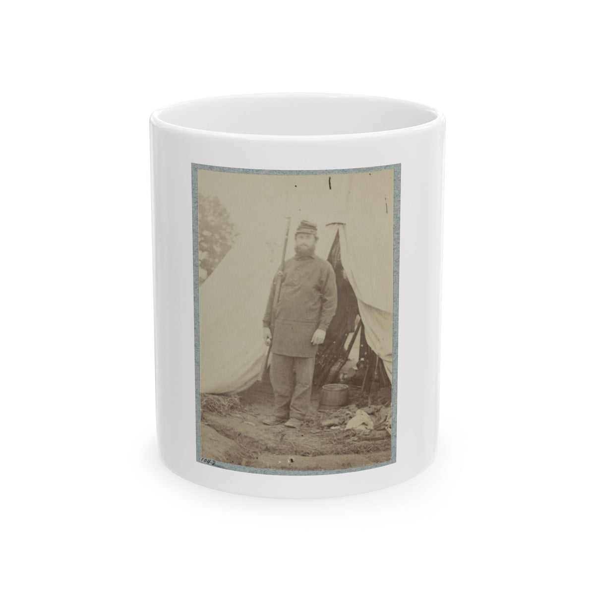 2d Rhode Island Infantry 034 (U.S. Civil War) White Coffee Mug