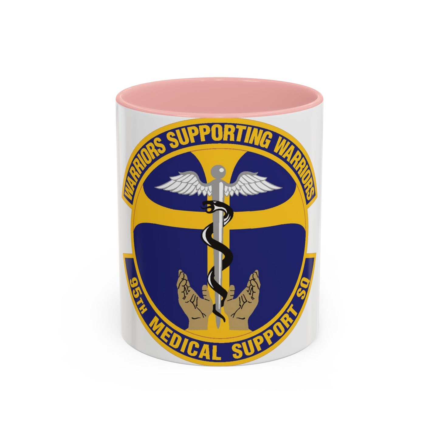 95th Medical Support Squadron (U.S. Air Force) Accent Coffee Mug