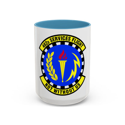 482d Services Flight (U.S. Air Force) Accent Coffee Mug