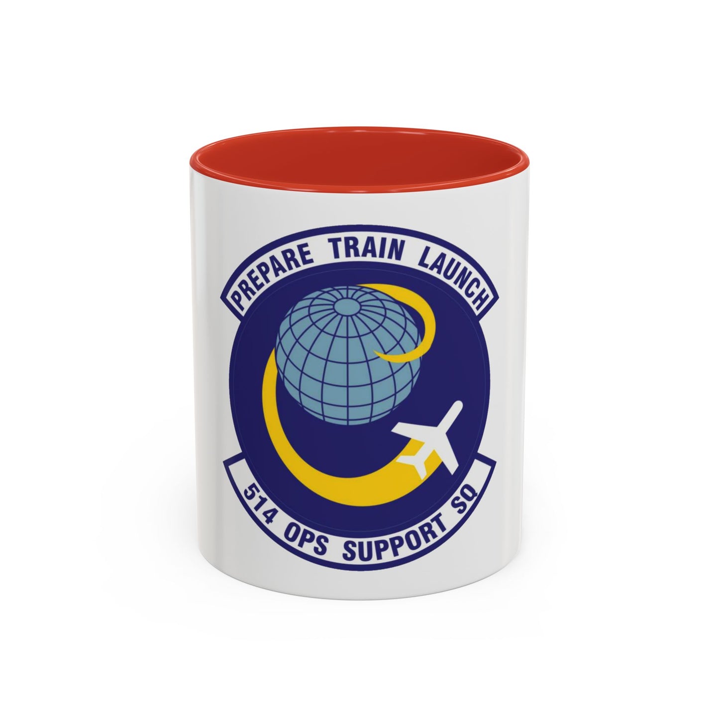 514th Operations Support Squadron (U.S. Air Force) Accent Coffee Mug