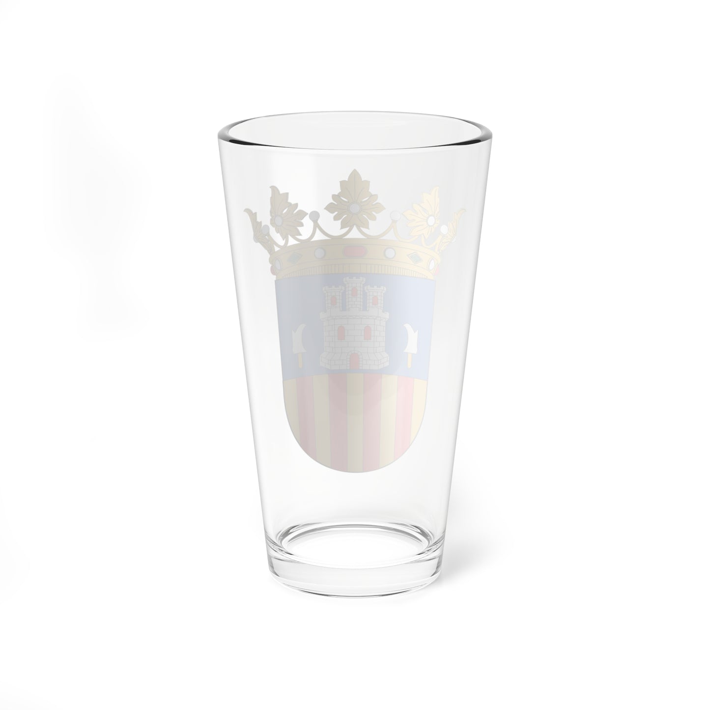 Escudo de Azlor-Huesca (Spain) (Coat of Arms) Pint Glass 16oz