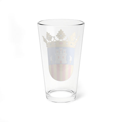 Escudo de Azlor-Huesca (Spain) (Coat of Arms) Pint Glass 16oz