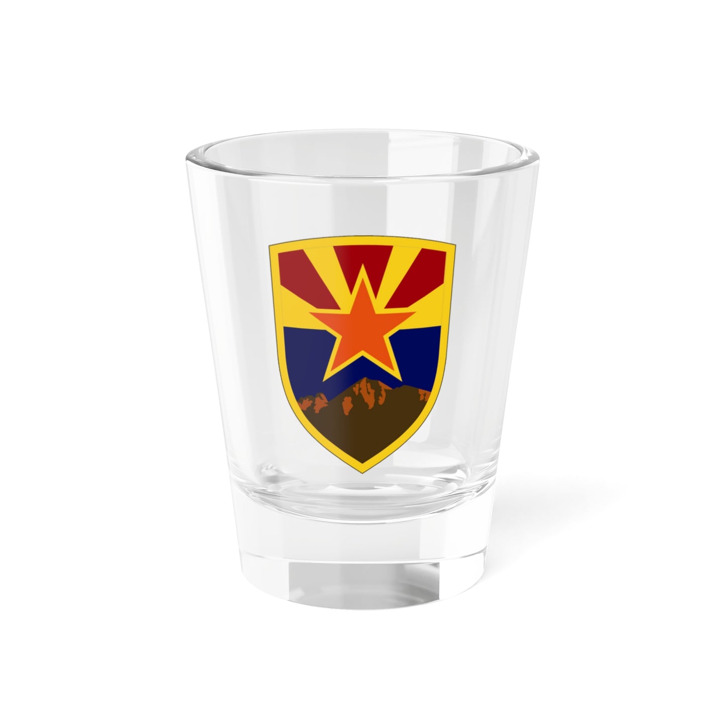 198 Regional Support Group 2 (U.S. Army) Shot Glass 1.5oz