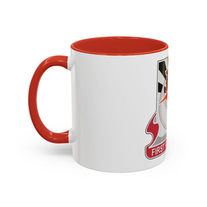 86 Signal Battalion (U.S. Army) Accent Coffee Mug